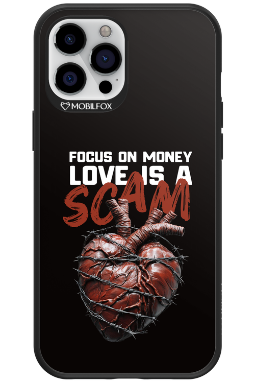 Focus on money, love is a scam - Apple iPhone 12 Pro Max