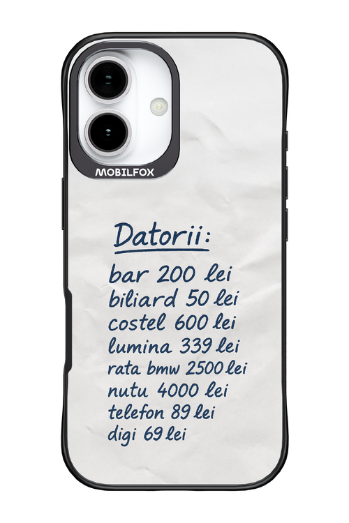 The List 2.0 - Apple iPhone 17