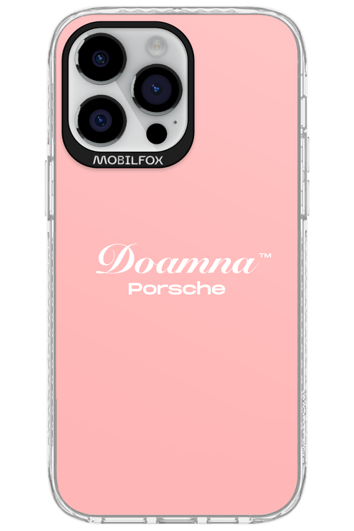 Doamna Porsche (pink) - Apple iPhone 14 Pro Max