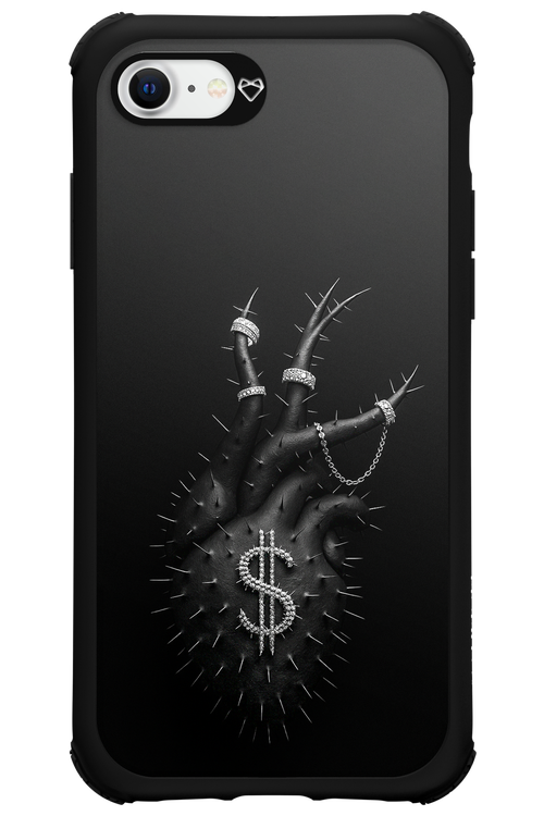 Black Heart - Apple iPhone SE 2022