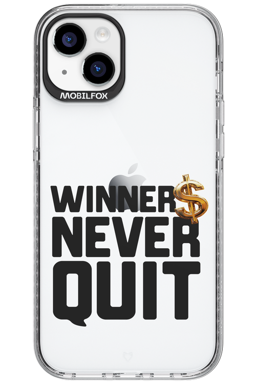 Winners Never Quit - Apple iPhone 15 Plus