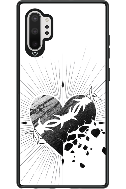 Fekete Szív - Samsung Galaxy Note 10+