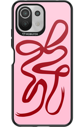 Burgundy Bow - Xiaomi Mi 11 Lite (2021)