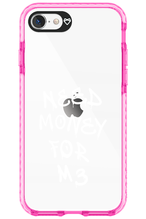 Need M3 Transparent White - Apple iPhone SE 2022