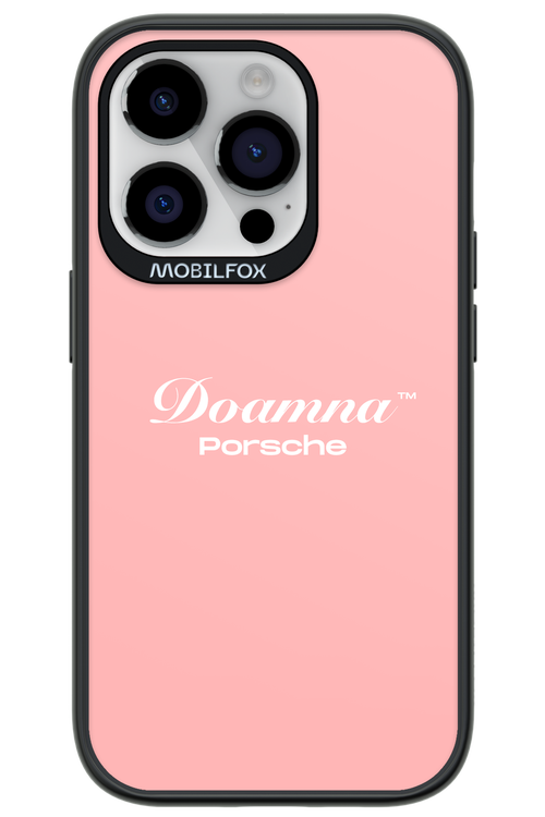 Doamna Porsche (pink) - Apple iPhone 14 Pro