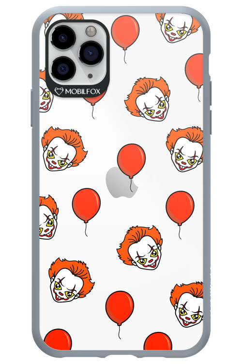 Mystery Clown (Transparent) - Apple iPhone 11 Pro Max