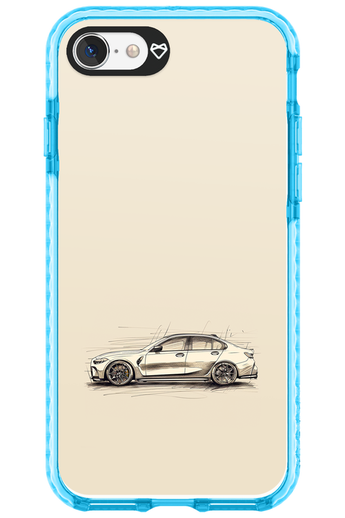 Sketch Car - Apple iPhone 8