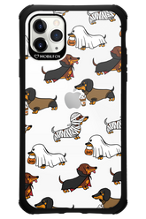 Scary Dachshund (Transparent) - Apple iPhone 11 Pro Max
