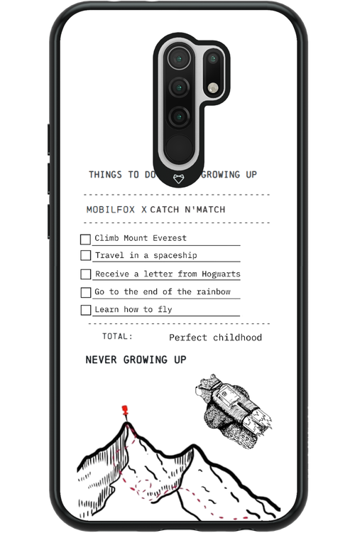 things to do before growing up - Xiaomi Redmi 9