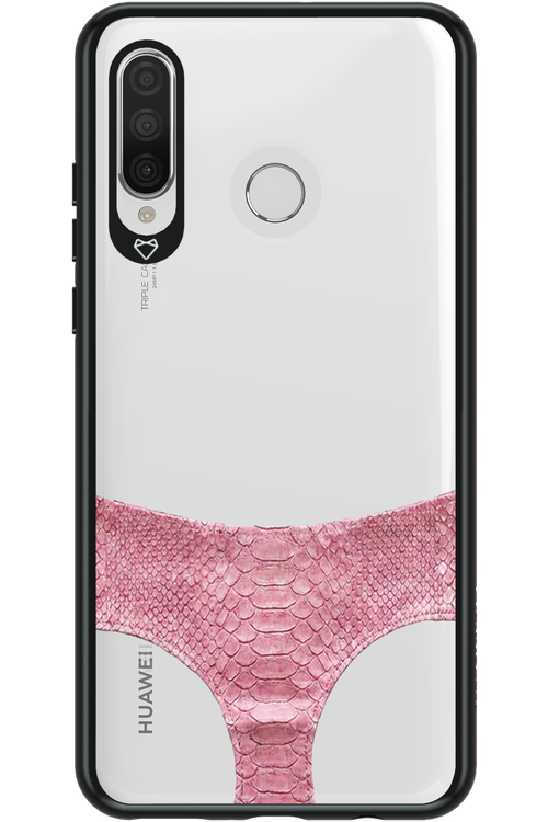 Snake Leather Panties Transparent 2.0 - Huawei P30 Lite