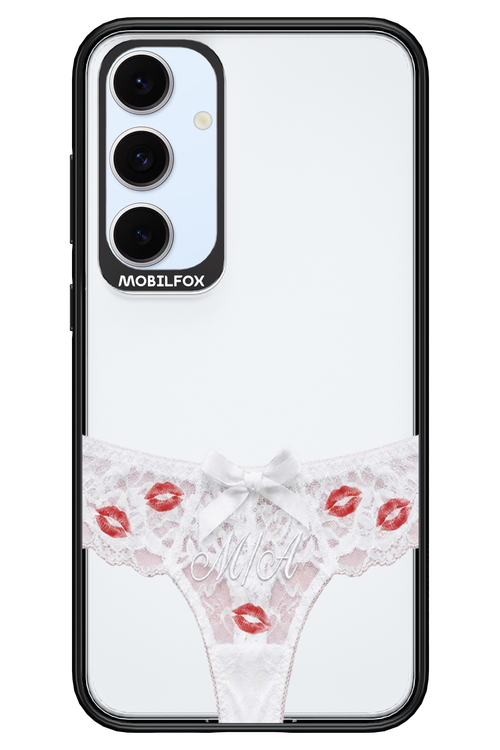 White Panties Transparent 2.0 - Samsung S24 FE