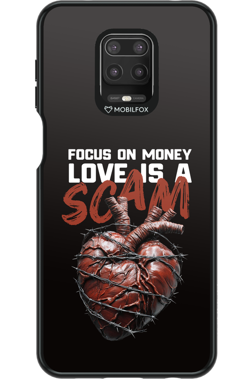Focus on money, love is a scam - Xiaomi Redmi Note 9 Pro