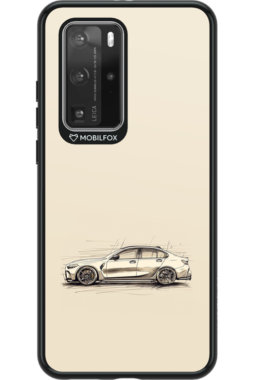 Sketch Car - Huawei P40 Pro