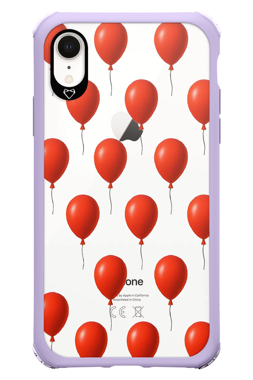 Red Balloons - Apple iPhone XR