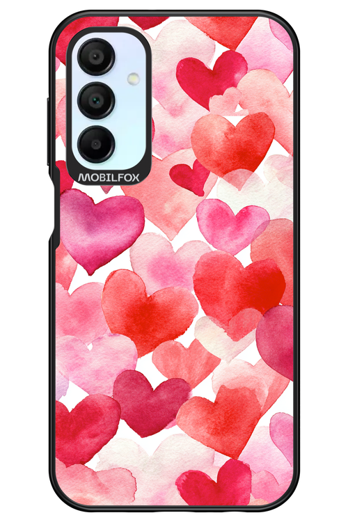 Water Painted Heart - Samsung Galaxy A15