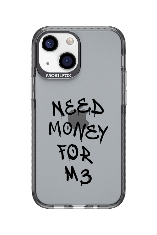 Need M3 Transparent Black - Apple iPhone 13 Mini