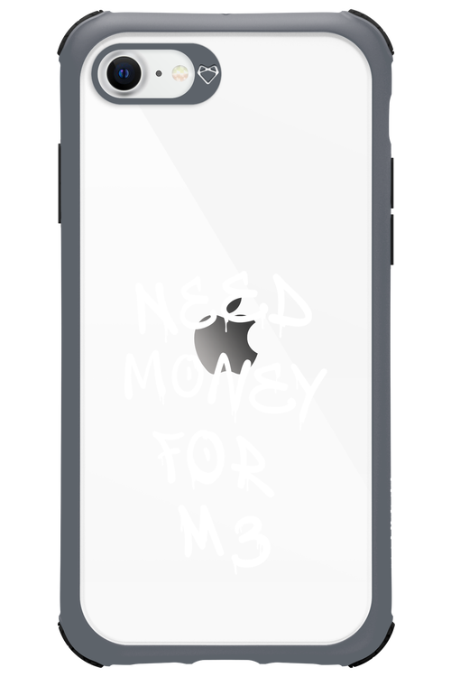 Need M3 Transparent White - Apple iPhone SE 2022