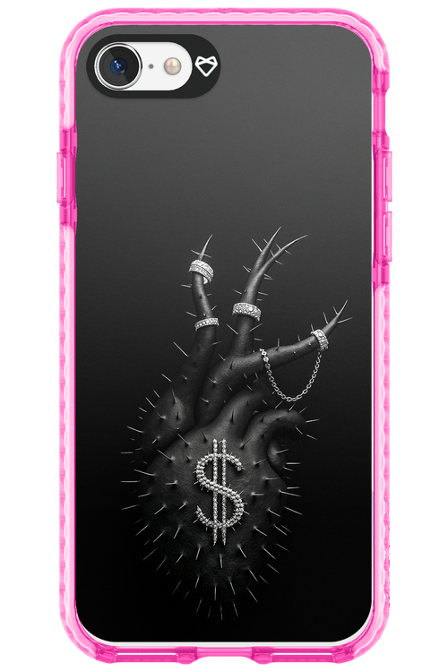 Black Heart - Apple iPhone SE 2022