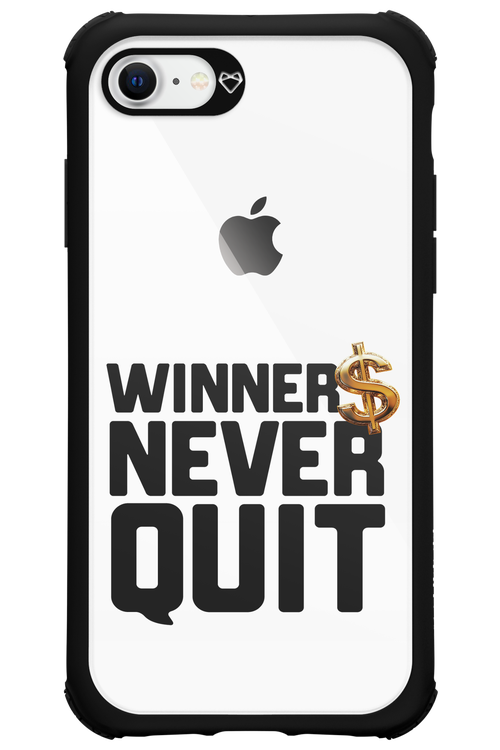 Winners Never Quit - Apple iPhone 8