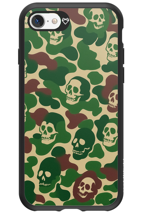 Camo Skull - Apple iPhone 7