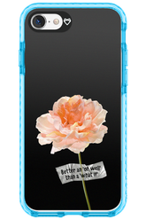 Flower Black - Apple iPhone SE 2020