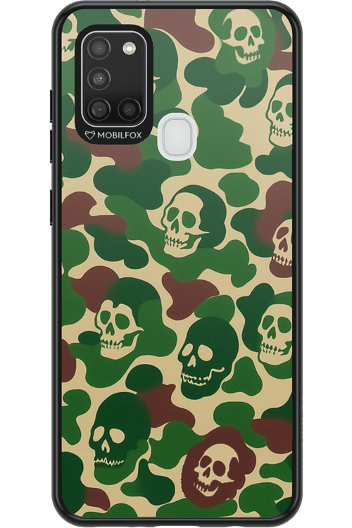 Camo Skull - Samsung Galaxy A21 S