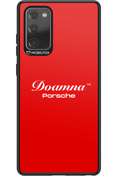 Doamna Porsche (red) - Samsung Galaxy Note 20