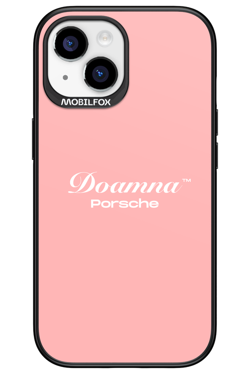 Doamna Porsche (pink) - Apple iPhone 15