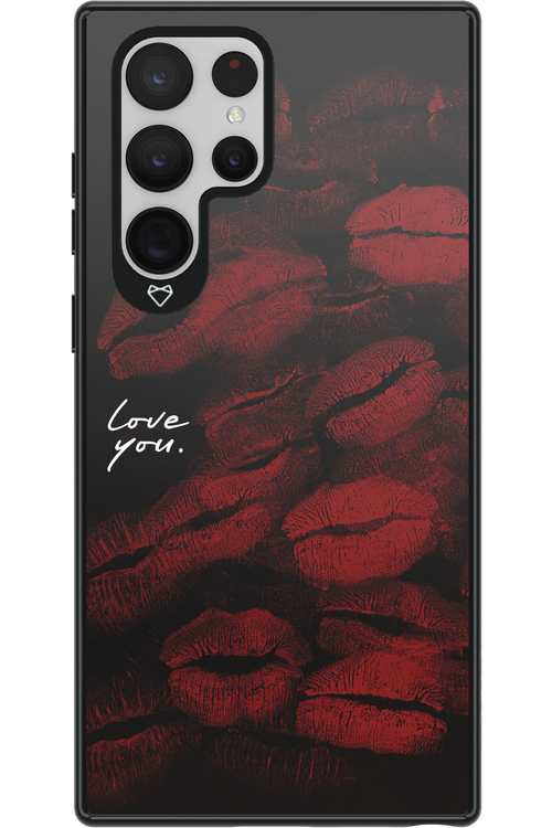LOVE U BLACK 2.0 - Samsung Galaxy S22 Ultra