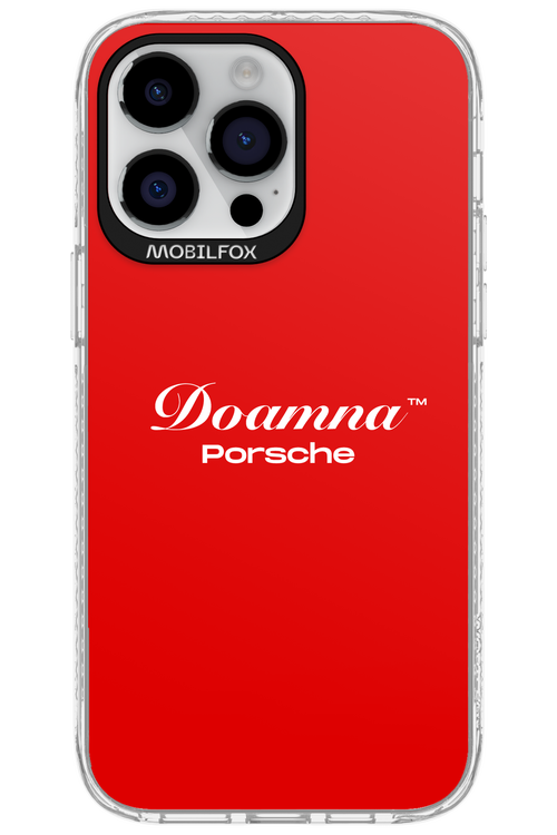 Doamna Porsche (red) - Apple iPhone 14 Pro Max