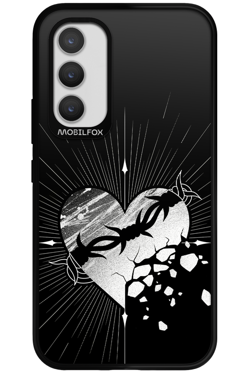 Fehér Szív - Samsung Galaxy A34