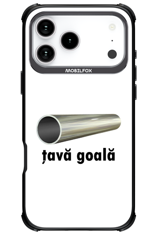 Țavă Goală White - Apple iPhone 17 Pro Max
