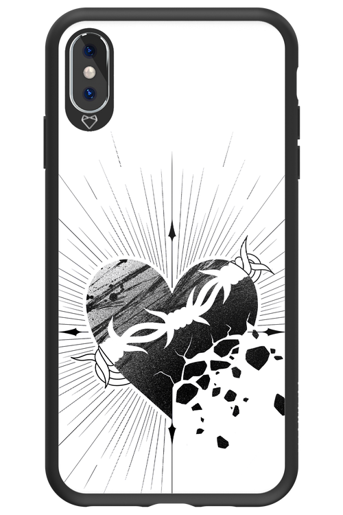 Fekete Szív - Apple iPhone XS Max