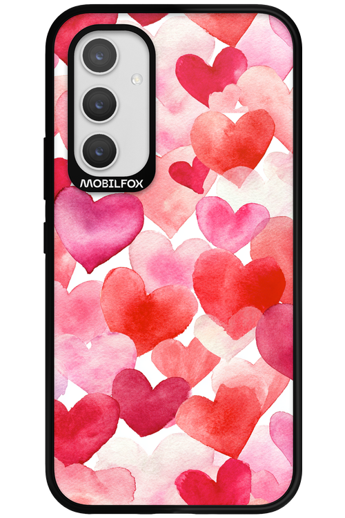 Water Painted Heart - Samsung Galaxy A54