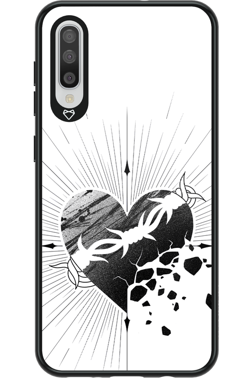 Fekete Szív - Samsung Galaxy A50
