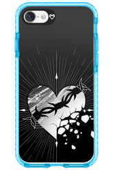Fehér Szív - Apple iPhone SE 2020