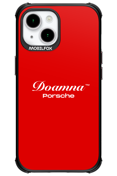 Doamna Porsche (red) - Apple iPhone 15