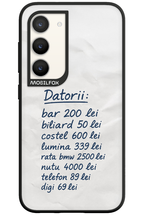 The List - Samsung Galaxy S23