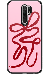 Burgundy Bow - Xiaomi Redmi 9
