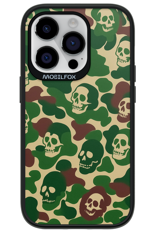 Camo Skull - Apple iPhone 14 Pro