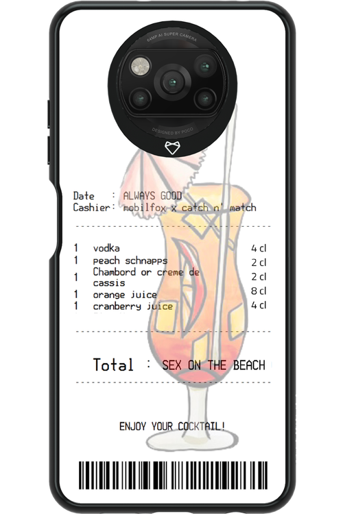 sex on the beach cocktail - Xiaomi Poco X3 Pro