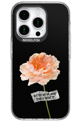 Flower Black - Apple iPhone 15 Pro