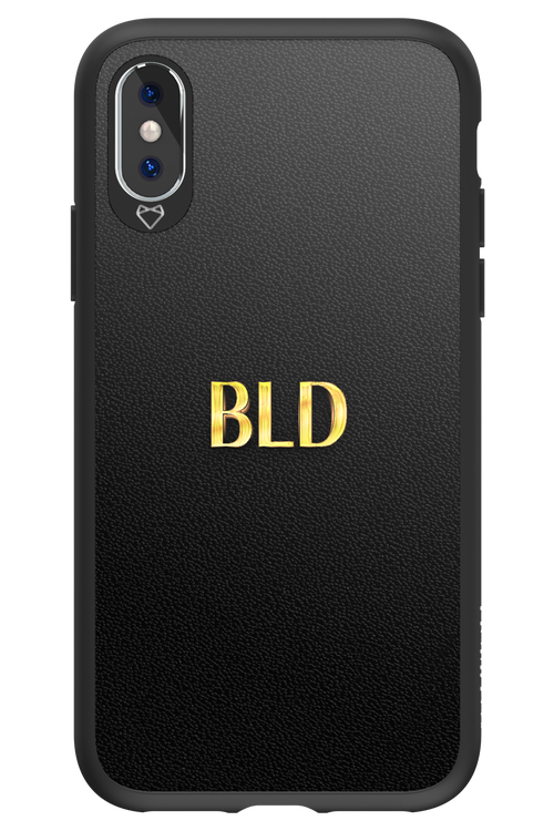 BLD GOLD LOGO - Apple iPhone XS