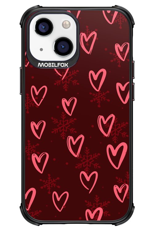 Christmas Hearts - Apple iPhone 13 Mini