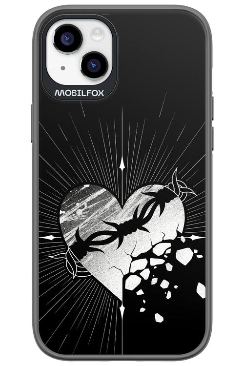 Fehér Szív - Apple iPhone 14 Plus