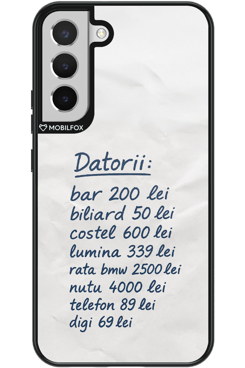 The List - Samsung Galaxy S22+