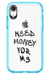 Need M3 Transparent Black - Apple iPhone XR