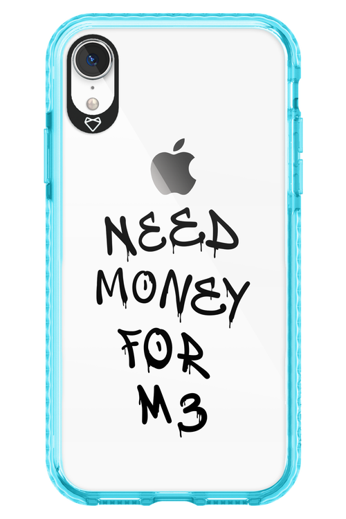 Need M3 Transparent Black - Apple iPhone XR