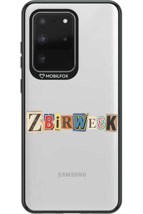Zbirweek (transparent) 2.0 - Samsung Galaxy S20 Ultra 5G