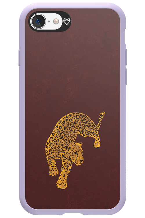 Burgundy Leopard - Apple iPhone SE 2020